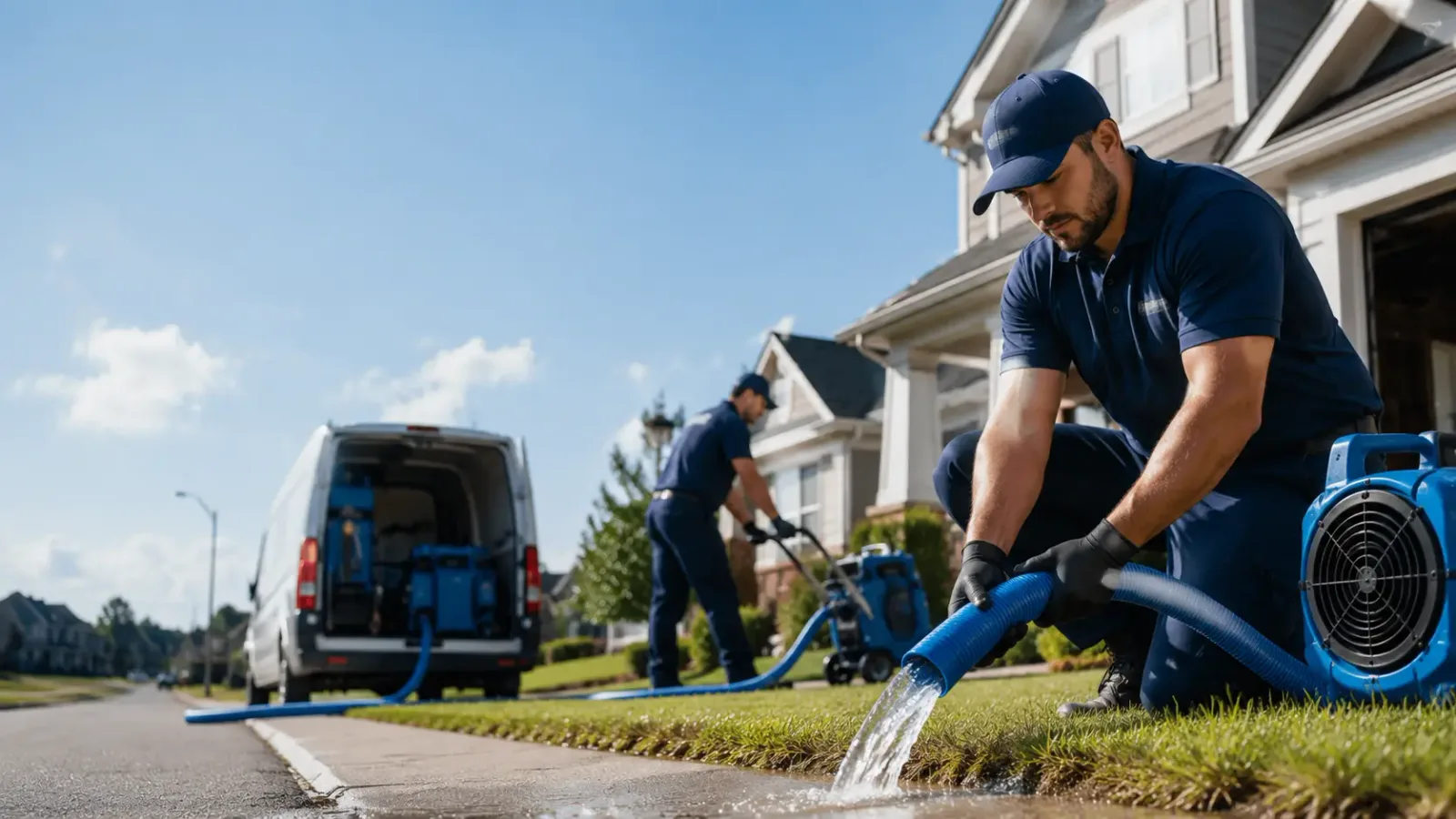 Flood Damage Restoration in Dime Box, TX
